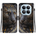 For Xiaomi Redmi Note 15 Pro 4G (Global) Leather Case Stand Wallet Pattern Printing Phone Cover with Wrist Strap