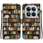 For Xiaomi Redmi Note 15 Pro 4G (Global) Leather Case Stand Wallet Pattern Printing Phone Cover with Wrist Strap