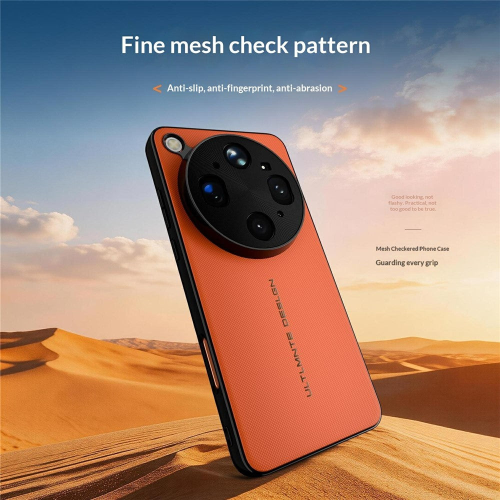 GKK For Oppo Find X9 Ultra 5G Magnetic Case Woven Texture Leather PC Phone Cover