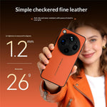 GKK For Oppo Find X9 Ultra 5G Magnetic Case Woven Texture Leather PC Phone Cover