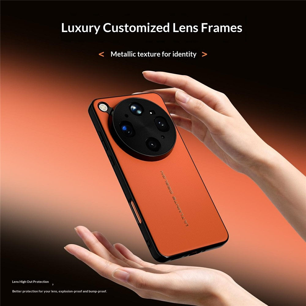 GKK For Oppo Find X9 Ultra 5G Magnetic Case Woven Texture Leather PC Phone Cover