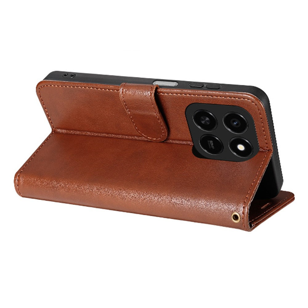 AZNS Case For Honor Play 80 Pro 5G  /  Play10T 5G  /  400 Smart 4G  /  400 Smart 5G  /  X7d 4G Anti-Scratch PU Leather Stand Wallet Phone Cover