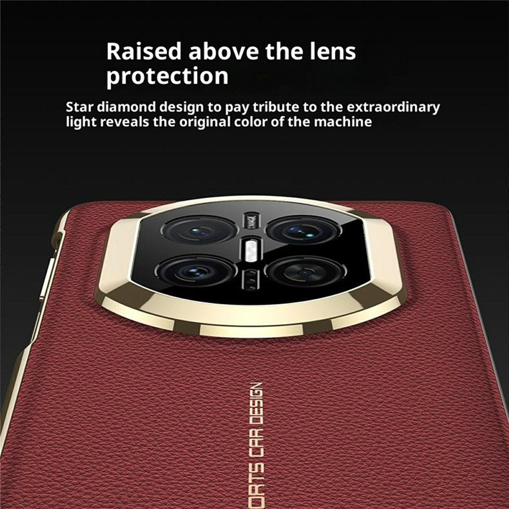 GKK for Huawei Mate X7 Flip Leather Case Smart Window Technology Shockproof Cover