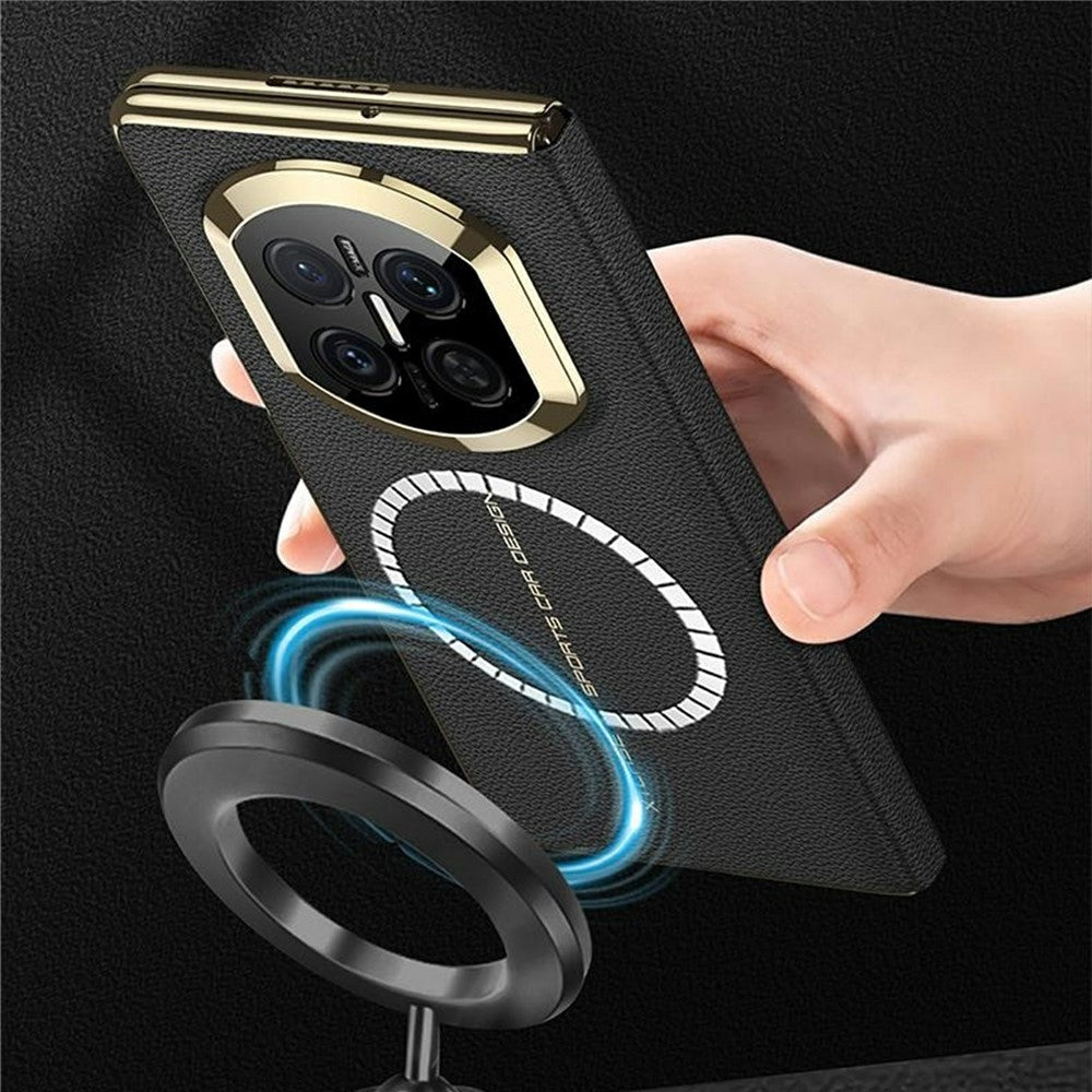 GKK for Huawei Mate X7 Flip Leather Case Smart Window Technology Shockproof Cover