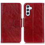 For Samsung Galaxy A54 5G Nappa Texture Split Leather Phone Case Viewing Stand Wallet Cell Phone Cover