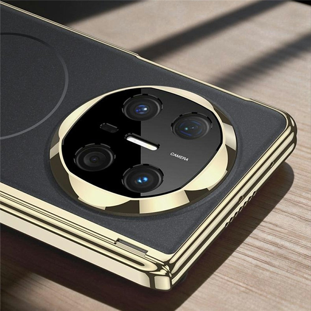 GKK For Huawei Mate X6 Magnetic Case Dual Center Axis Phone Cover with Alloy Side Kickstand