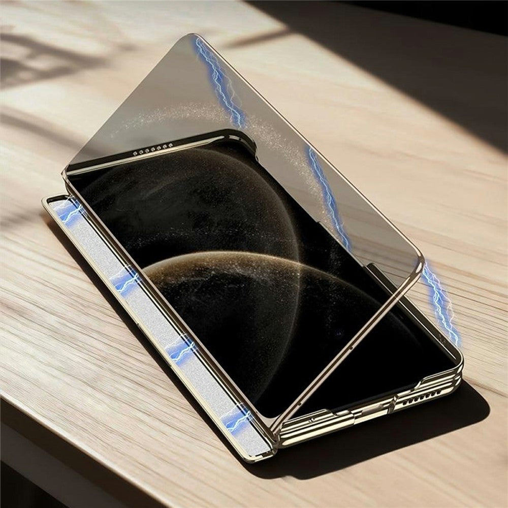 GKK For Huawei Mate X6 Magnetic Case Dual Center Axis Phone Cover with Alloy Side Kickstand