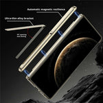 GKK For Huawei Mate X6 Magnetic Case Dual Center Axis Phone Cover with Alloy Side Kickstand