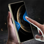 GKK For Huawei Mate X6 Magnetic Case Dual Center Axis Phone Cover with Alloy Side Kickstand