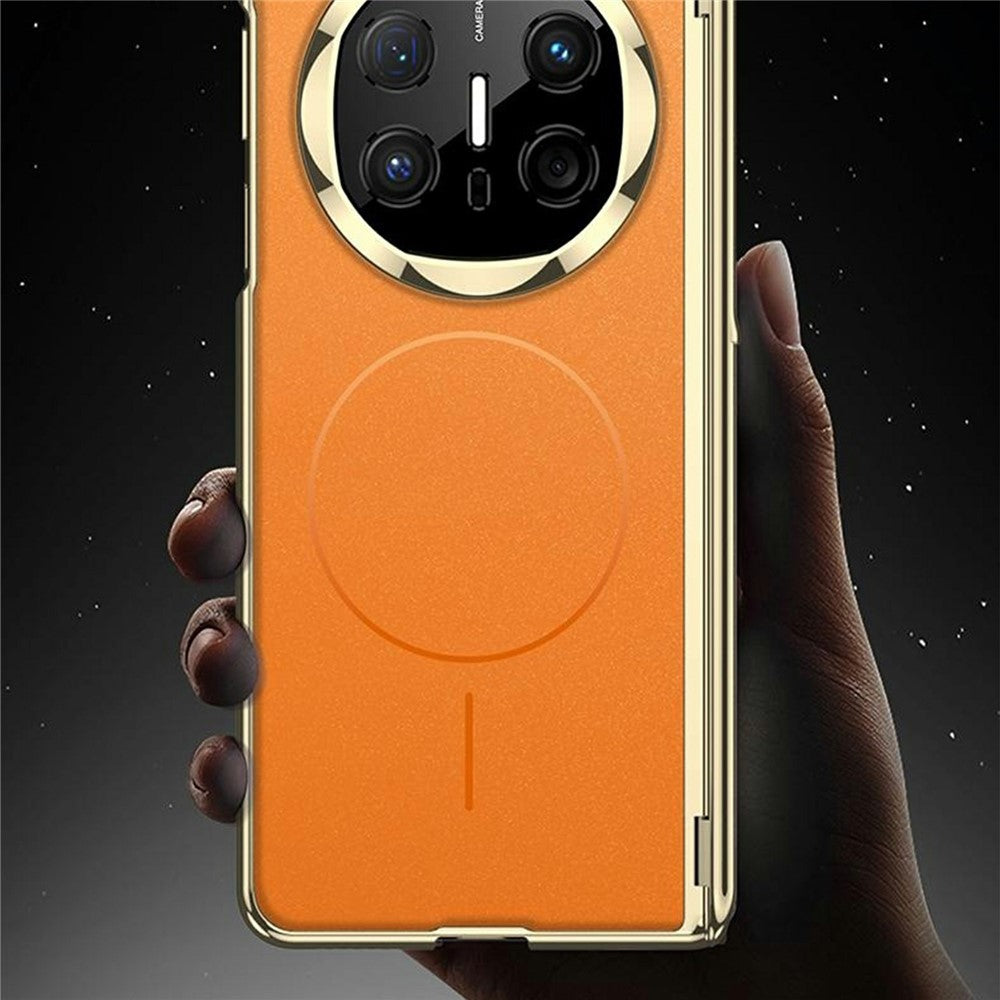 GKK For Huawei Mate X6 Magnetic Case Dual Center Axis Phone Cover with Alloy Side Kickstand