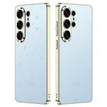GKK til Samsung Galaxy S26 Ultra Etui Smart LED-mønster AG Mat Anti-fingeraftryk PC TPU Cover
