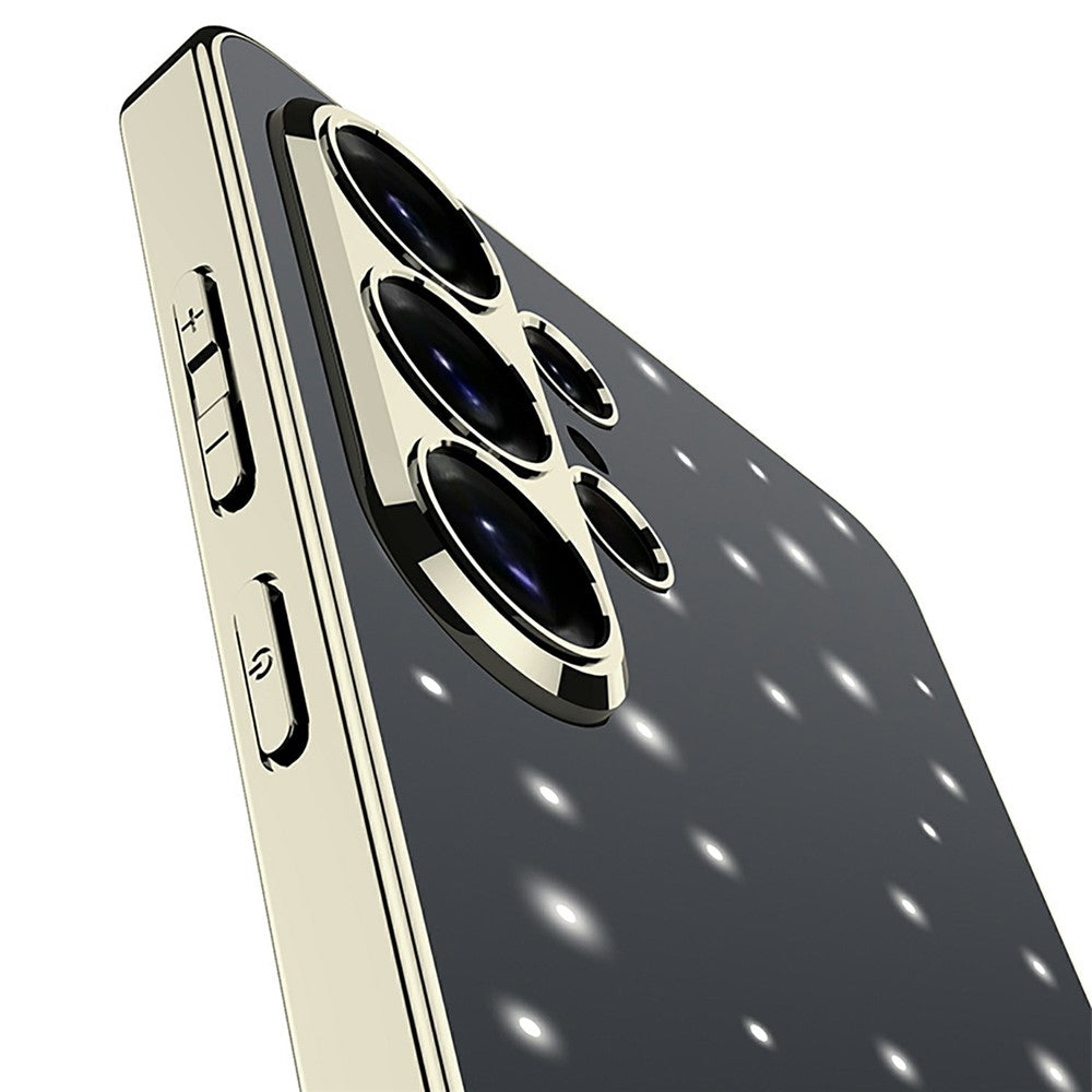 GKK til Samsung Galaxy S26 Ultra Etui Smart LED-mønster AG Mat Anti-fingeraftryk PC TPU Cover
