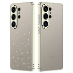 GKK til Samsung Galaxy S26 Ultra Etui Smart LED-mønster AG Mat Anti-fingeraftryk PC TPU Cover