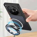 GKK For Oppo Find N6 5G Magnetic Case Transform to iPhone 17 Pro Matte PC Phone Cover