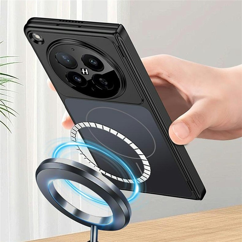 GKK For Oppo Find N6 5G Magnetic Case Transform to iPhone 17 Pro Matte PC Phone Cover