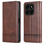 AZNS Phone Case For Honor 400 Smart 4G  /  400 Smart 5G  /  X7d 4G  /  Play10T 5G  /  Play 80 Pro 5G Cowhide Texture PU Leather Wallet Phone Cover