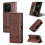 AZNS Phone Case For Honor 400 Smart 4G  /  400 Smart 5G  /  X7d 4G  /  Play10T 5G  /  Play 80 Pro 5G Cowhide Texture PU Leather Wallet Phone Cover