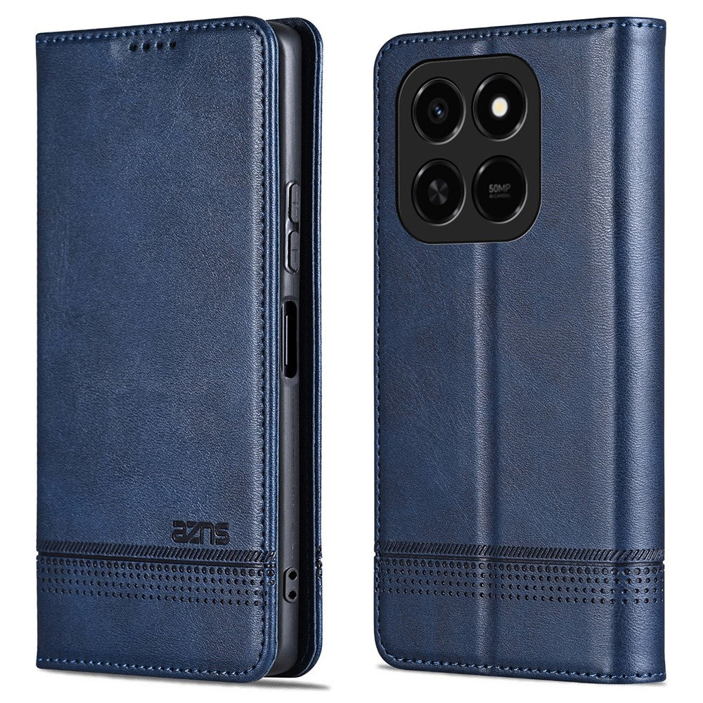 AZNS Phone Case For Honor 400 Smart 4G  /  400 Smart 5G  /  X7d 4G  /  Play10T 5G  /  Play 80 Pro 5G Cowhide Texture PU Leather Wallet Phone Cover