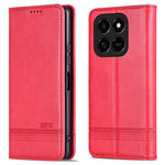 AZNS Phone Case For Honor 400 Smart 4G / 400 Smart 5G / X7d 4G / Play10T 5G / Play 80 Pro 5G Cowhide Texture PU Leather Wallet Phone Cover