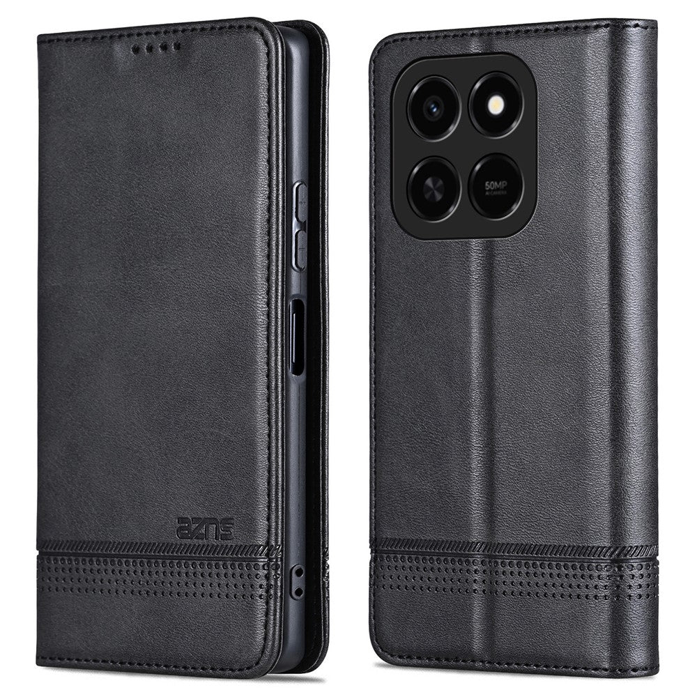 AZNS Phone Case For Honor 400 Smart 4G  /  400 Smart 5G  /  X7d 4G  /  Play10T 5G  /  Play 80 Pro 5G Cowhide Texture PU Leather Wallet Phone Cover