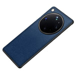 For Oppo Find X9 Ultra 5G Case Litchi Texture PU Leather Coated PC + TPU Protective Phone Back Cover