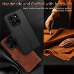 AZNS cover til Honor 400 Smart 5G / 400 Smart 4G / X7d 4G / Play10T 5G / Play 80 Pro 5G PU læderpung telefoncover