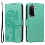 For Xiaomi Poco C85x 5G / Redmi A7 Pro 4G (171.56mm) Phone Case with Stand Cat Tree Pattern Leather Wallet Mobile Cover
