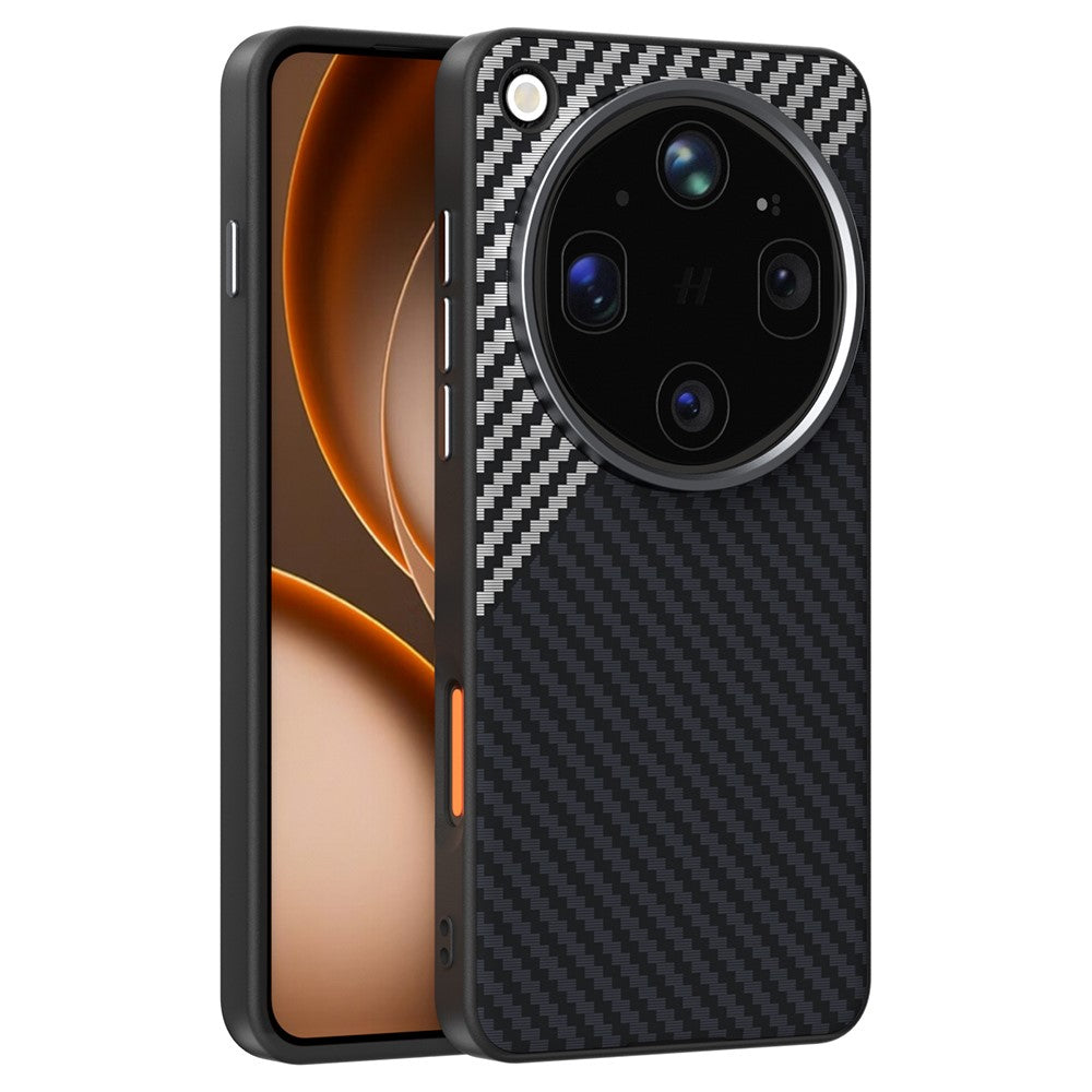 ABEEL til Oppo Find X9 Ultra 5G Magnetisk Etui Carbon Fiber Tekstur Telefon Bagcover