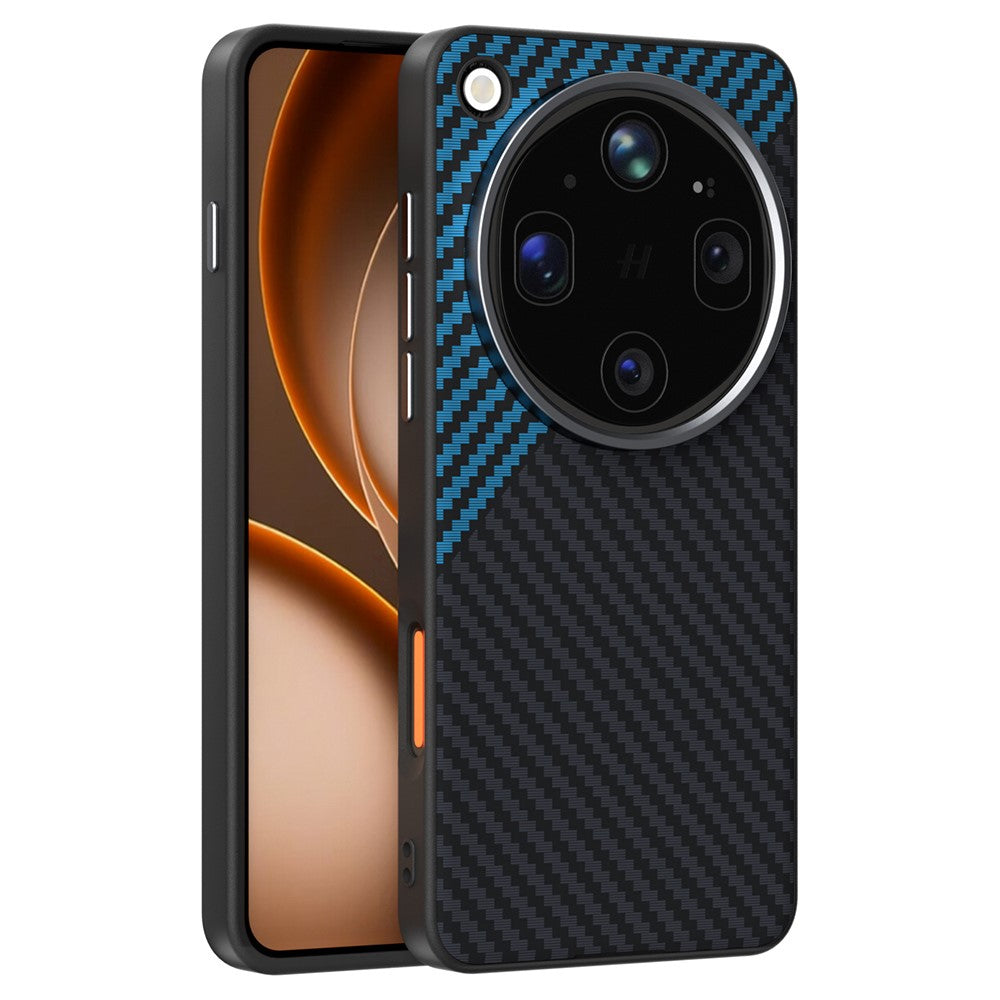 ABEEL til Oppo Find X9 Ultra 5G Magnetisk Etui Carbon Fiber Tekstur Telefon Bagcover