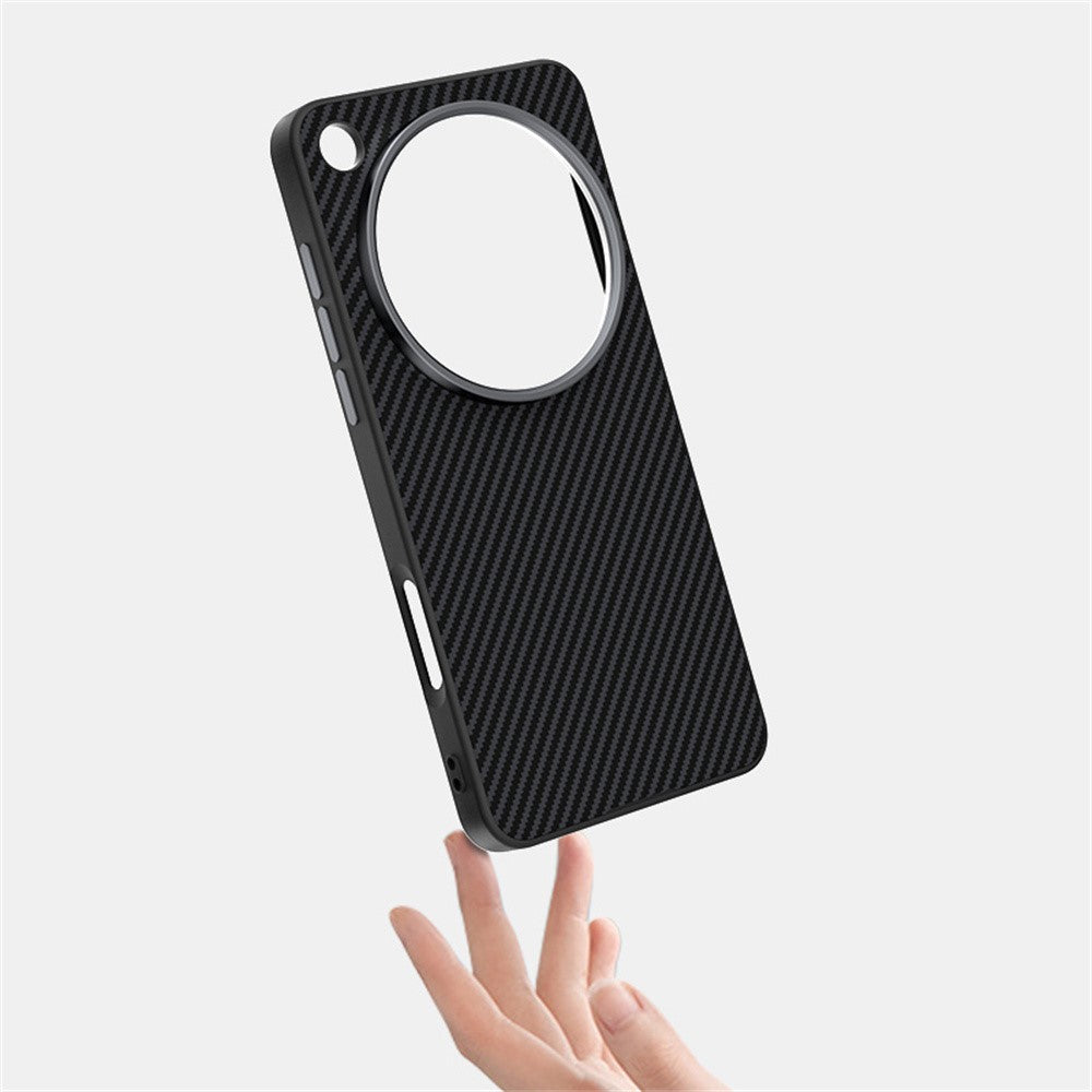 ABEEL För Oppo Find X9 Ultra 5G Magnetiskt Skal Slimt Kolfiberstruktur TPU PC PU mobil Baksida