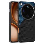 ABEEL För Oppo Find X9 Ultra 5G Magnetiskt Skal Slimt Kolfiberstruktur TPU PC PU mobil Baksida
