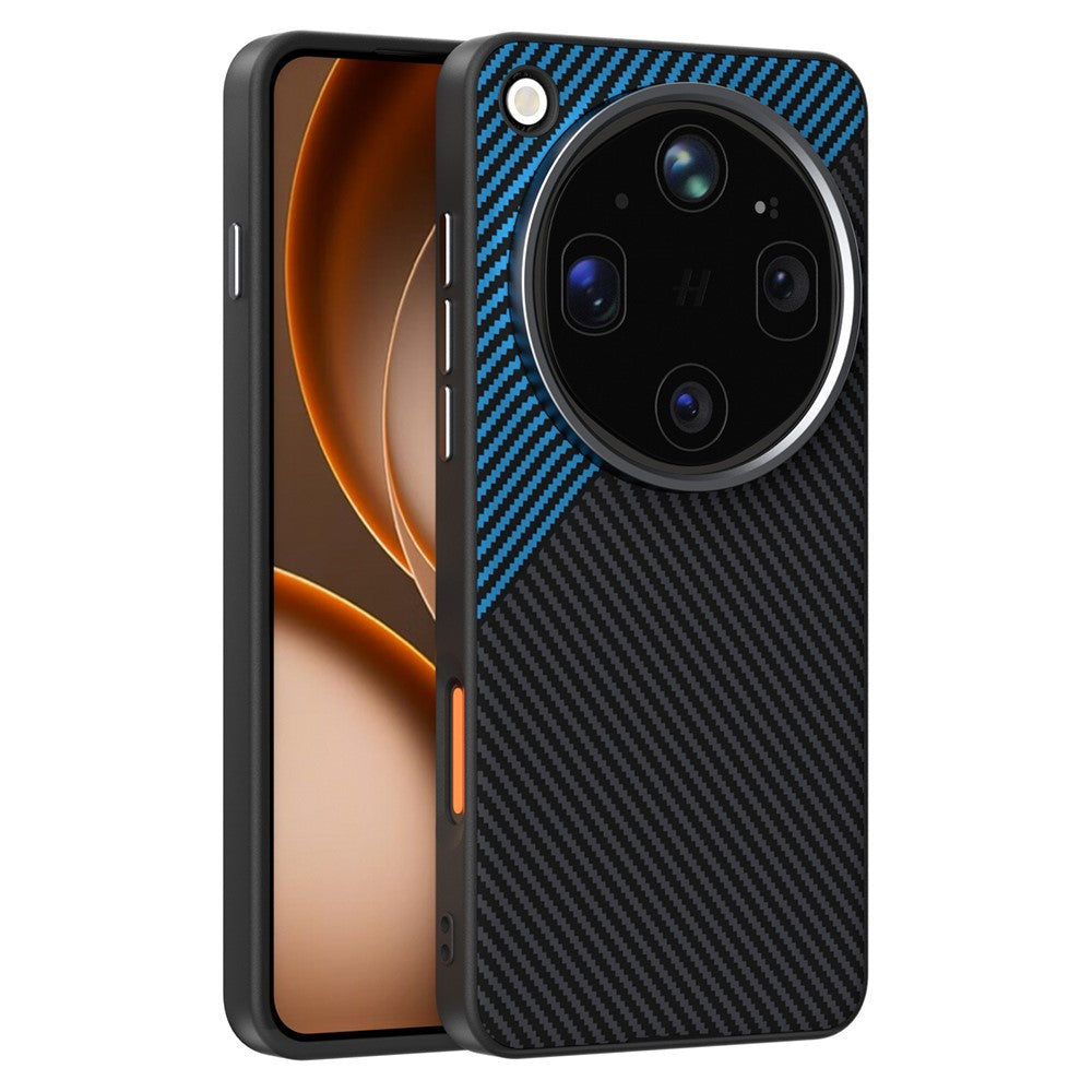 ABEEL For Oppo Find X9 Ultra 5G Magnetic Case Slim Carbon Fiber Texture TPU PC PU Phone Back Cover