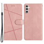 For Samsung Galaxy A04s 4G (164.7mm) Protective Phone Case Crazy Horse Texture PU Leather Cover Anti-Drop Wallet Stand Case with Strap
