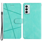 Pungtelefoncover til Samsung Galaxy F23 5G / M23 5G Stødsikkert PU-lædercover Crazy Horse-tekstur Standcover med rem