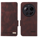 For Xiaomi 17 Ultra 5G Case Leather Wallet Flip Phone Cover with Hardware Decor