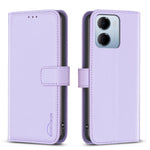 BINFEN COLOR för Xiaomi Redmi 15a 5G BF17 mobilskal Plånboksfodral Flip Läderfodral