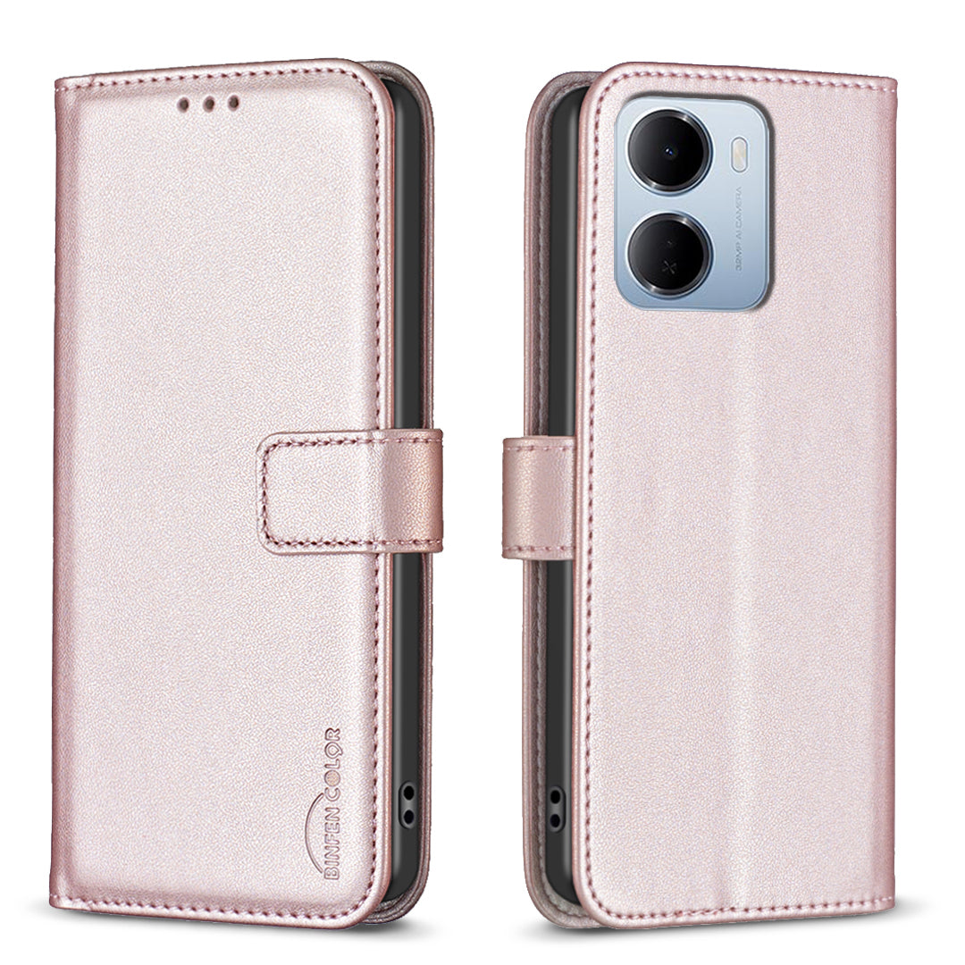 BINFEN COLOR för Xiaomi Redmi 15a 5G BF17 mobilskal Plånboksfodral Flip Läderfodral