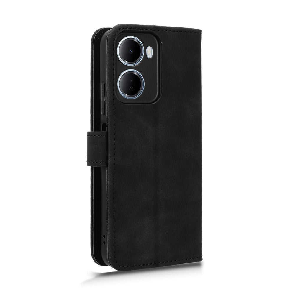 Läderfodral för Xiaomi Redmi 15a 5G, stativ, fällbart mobilfodral