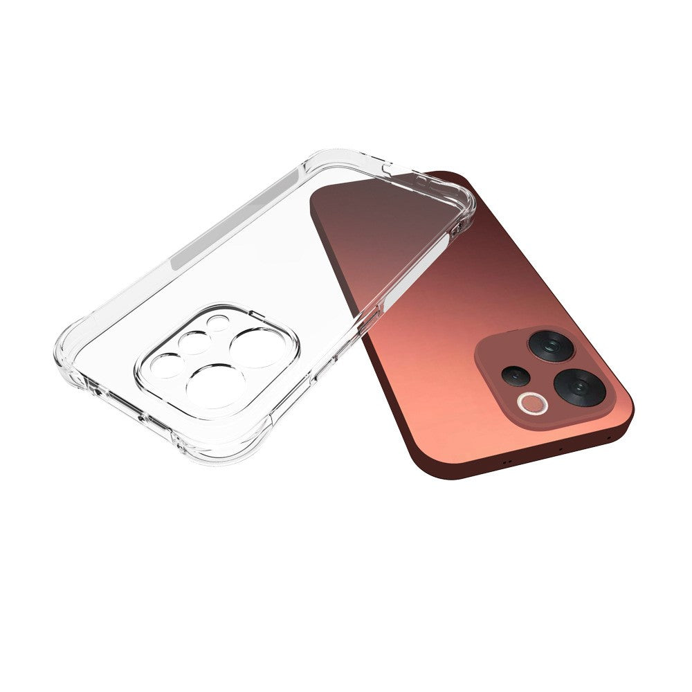Til vivo V70 5G / V70 Elite 5G TPU-etui Skridsikkert Anti-dråbe telefoncover