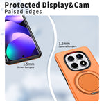 For Xiaomi Redmi Note 15 Pro 4G (Global) Magnetic Case Rotating Kickstand TPU + PC Phone Cover