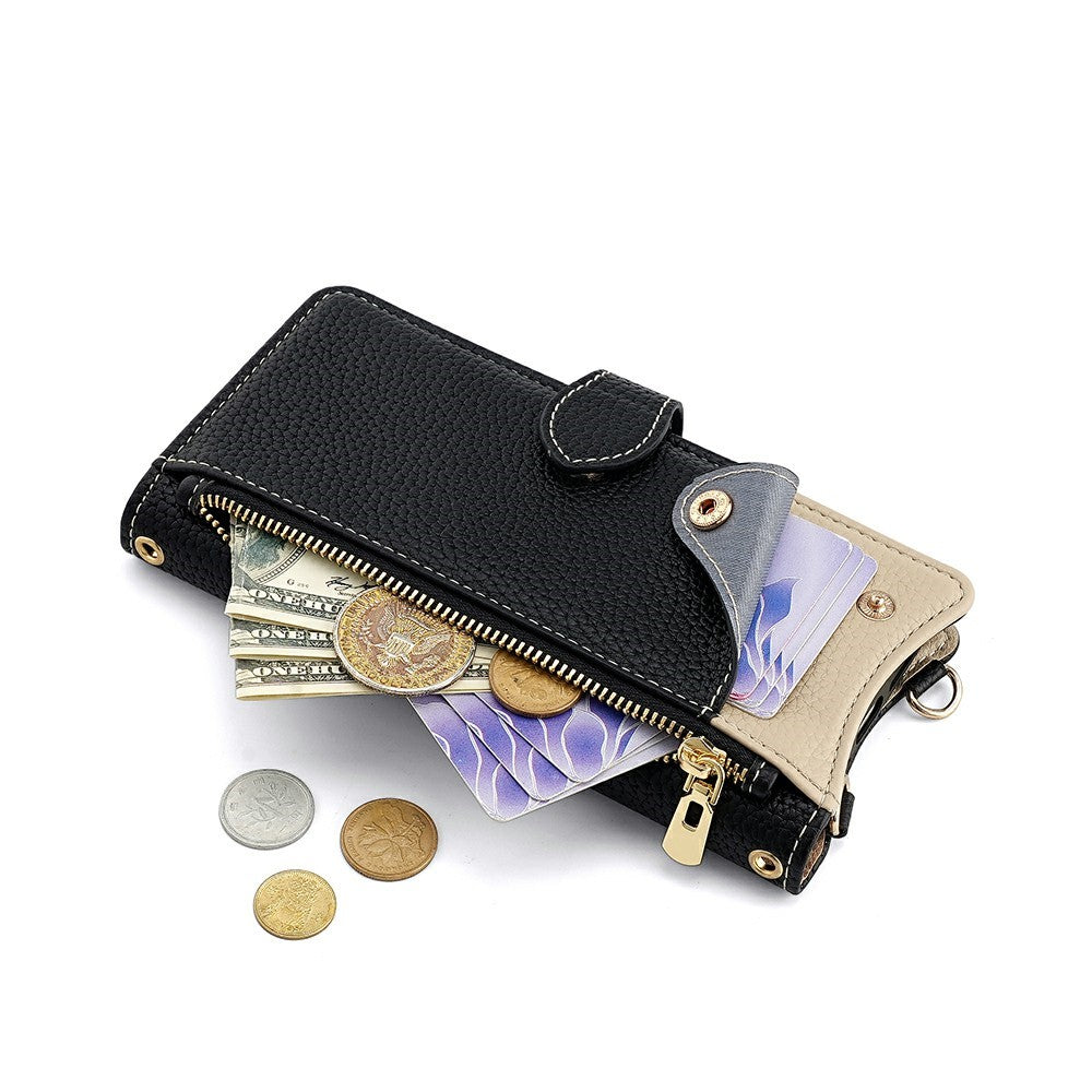 For Xiaomi Redmi Turbo 5 Max 5G Leather Case Wallet Stand Cover Irregular Tail Style with Chain Strap