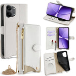 For Xiaomi Redmi Turbo 5 Max 5G Leather Case Wallet Stand Cover Irregular Tail Style with Chain Strap