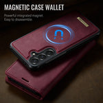 CaseMe for Samsung Galaxy A57 5G Magnetic Case CASEME C49 RFID Blocking Detachable Wallet Leather Phone Cover