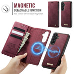 CaseMe for Samsung Galaxy A57 5G Magnetic Case CASEME C49 RFID Blocking Detachable Wallet Leather Phone Cover