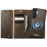CaseMe for Samsung Galaxy A57 5G Magnetic Case CASEME C49 RFID Blocking Detachable Wallet Leather Phone Cover