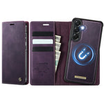 CaseMe for Samsung Galaxy A57 5G Magnetic Case CASEME C49 RFID Blocking Detachable Wallet Leather Phone Cover