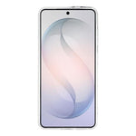 Cover til Samsung Galaxy S26 med rhinstenkant og blomst, TPU + PC IMD-cover