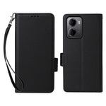 For Xiaomi Redmi 15a 5G  /  R70 5G  /  R70m 5G Case Litchi Texture Wallet Leather Phone Cover with Wrist Strap