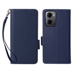 For Xiaomi Redmi 15a 5G  /  R70 5G  /  R70m 5G Case Litchi Texture Wallet Leather Phone Cover with Wrist Strap