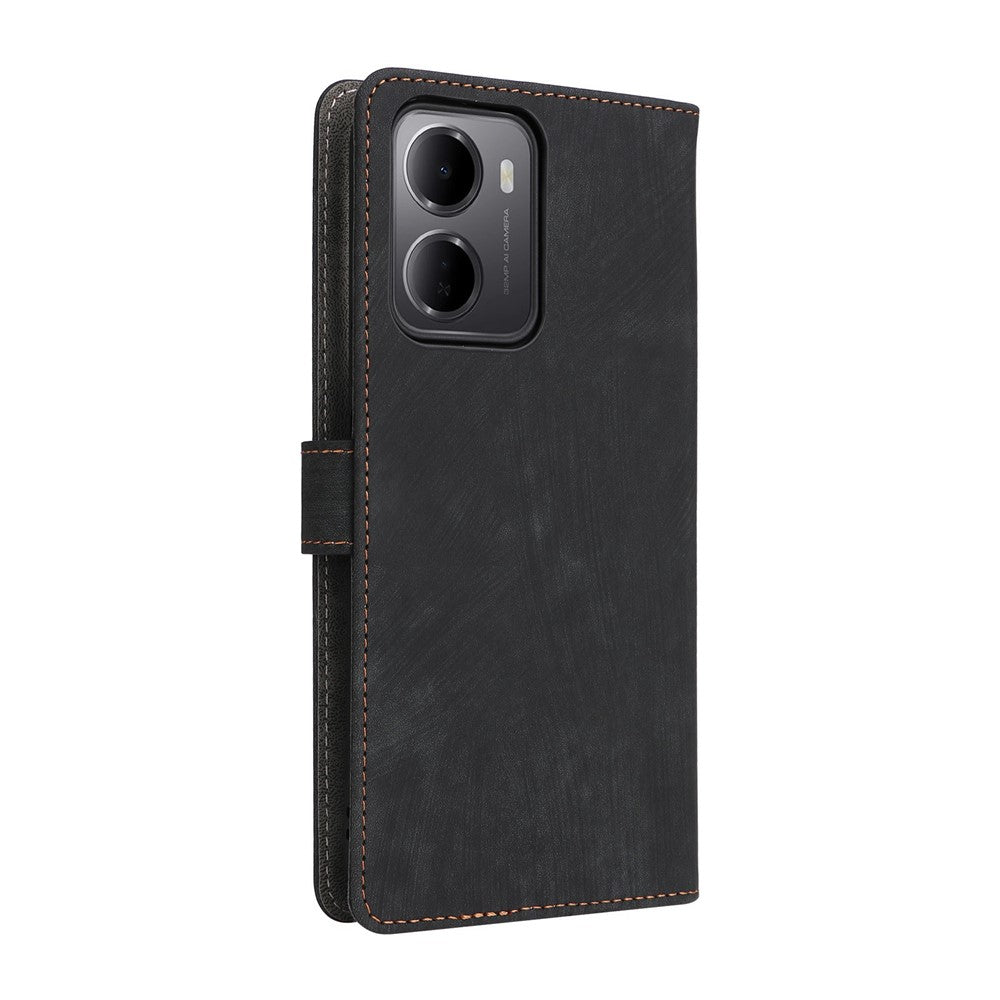 For Xiaomi Redmi 15a 5G  /  R70 5G  /  R70m 5G Case Wallet RFID Blocking PU Leather Phone Cover Stand with Strap